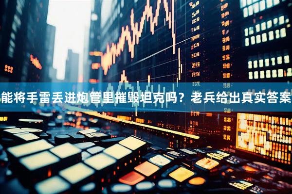 能将手雷丢进炮管里摧毁坦克吗？老兵给出真实答案